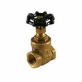 Thrifco Plumbing 1-1/4 Inch IPS Brass Gate Valve 6415006